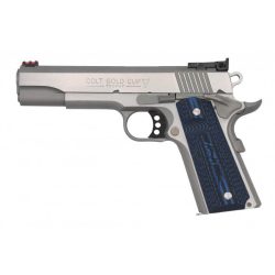 Colt Gold Cup Lite Handgun 9mm Luger 9rd Magazine 5" Barrel Stainless Finish G10 Grips
