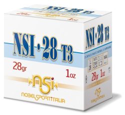 Nobel Sport 28 T3 Shotshells 28 ga 2-3/4" 1 oz 1205 fps #8 25/ct