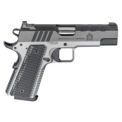Springfield Armory 1911 Emissary Handgun 9mm Luger 9rd Magazines (2) 4.25" Barrel Two Tone