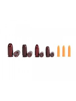 A-Zoom Metal Snap Caps Variety Pack NRA Instructor 3-.22LR 2 each .380 9mm .40 .45