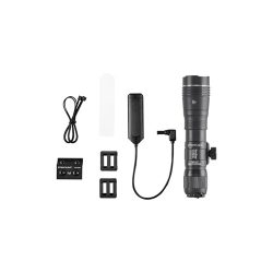 Streamlight ProTac 2.0 Rail Mount HP System Rifle Weapon Light 2000 Lumens Black with SL-B50 Rechargeable Battery