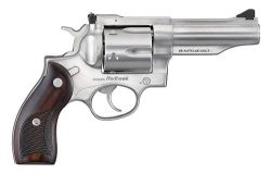 Ruger Redhawk 45 Auto 6rd 4.2" Barrel Stainless Steel Laser Hardwood Grip