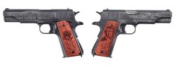 AUTO-ORDNANCE - THOMPSON SAVE AMERICA 1911 45ACP ENGRD