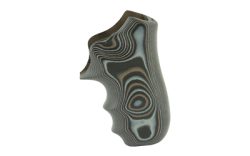 HOGUE GRIP RUGER LCR G10 BLACK/GREY