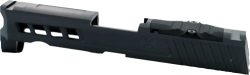 TRUE PRECISION SIG P320C SLIDE - W/RMR CUT & PLATE BLACK DLC