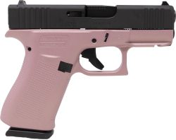 GLK 43X 9MM 10RD PINK BLK RAIL