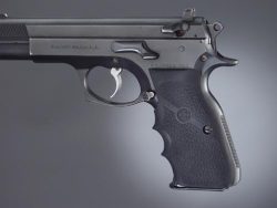 Hogue CZ TZ EAA Springfield Rubber Grips with Finger Grooves