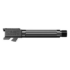 CMC Trigger for Glock Model 19- Fluted Threaded Barrel Black