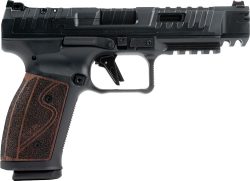 CANIK SFx RIVAL-S 9MM 5" OR - AS DARK SIDE ROSEWOOD 18RD MAG