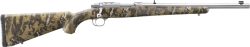 RUGER 77/44 44REM MAGNUM - SS SYN W/RINGS  THREADED