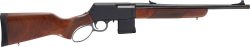 HENRY SUPREME 300 BLACKOUT - 16.5" THREADED BLUED WALNUT