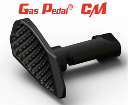 Gas Pedal® Assist - Thumb Rest for SIG P320 X5, X10, M17, M18, AXG, P250 (All Generations)BLACK QPQ CM