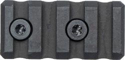 NOVESKE RAIL SECTION 4 SLOT - M-LOK BLACK