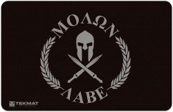 TEKMAT ARMORERS BENCH MAT - 11"x17" MOLON LABE FLAG