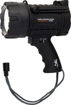 BROWNING HIGH NOON LED SPOTLT - 100-1400 LUMENS RECHARGEABLE