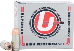UNDERWOOD 380 ACP 90GR JHP - 20RD 10BX/CS