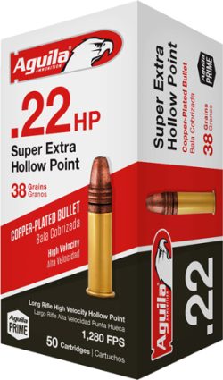 AGUILA HIGH-VEL 22LR 38GR HP - 2000RD CASE LOT