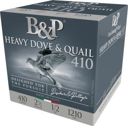 B&P 410 2.5" 1/2OZ #7.5 - 1210FPS 250RD CASE LOT