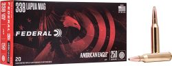 FEDERAL AE 338 LAPUA MAG 250GR - SP 20RD 10BX/CS
