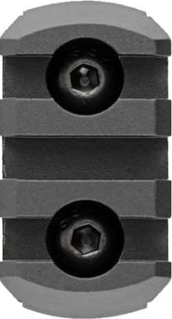 ARMASPEC PICATINNY RAIL COVERS - M-LOC 3 SLOT BLACK