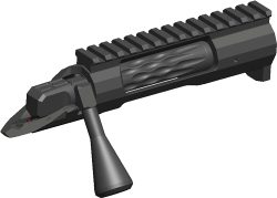 FAXON FX7 ACTION 308 BOLT FACE - POLISHED DLC FINISH