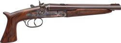 PEDERSOLI HOWDAH VINTAGE 45LC/ - 410 10.25" 3" WOOD/BLUED CC