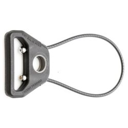 Blue Force Gear Molded Universal Wire Loop Sling Attachment Push Button 2.75" Black
