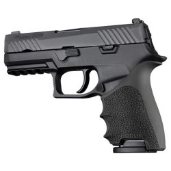 Hogue HandAll Beavertail Handgun Grip Sleeve for Sig Sauer P320 Compact Black
