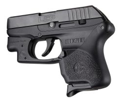 Hogue Grips Handall Universal Grip Sleeve Ruger LCP with Crisman Trace Button