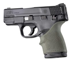 Hogue HandALL Beavertail Grip Sleeve S&W M&P Shield 45 Kahr P9/P40/CW9/CW40- Green