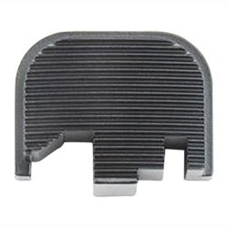 M&P SERRATED BACKPLATE, BLACK