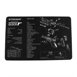 TEKMAT PISTOL GUN CLEANING MAT FOR GLOCK BLACK