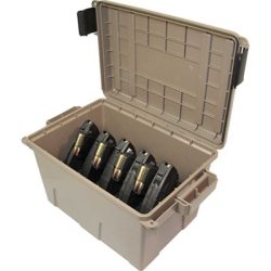 TACTICAL MAG CAN AK47 (30 RD) 7.62X39 CAL 9-MAG POLYMER TAN