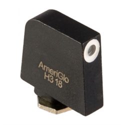 0.407''X0.140'' GREEN W/WHITE OUTLINE SIGHT FOR GLOCK~