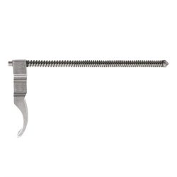 SPARTAN SKELETONIZED CHARGING HANDLE RUGER~ 10/22~ CHROME