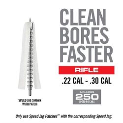 BORE-MAX SPEED JAG PATCH REFILL PACK 8'' 250CT