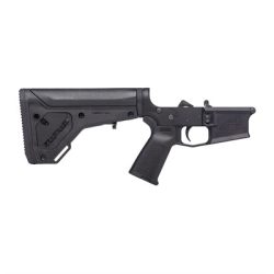 M4E1 COMP LOWER W/MOE GRIP & UBR GEN 2 STOCK FOR AR-15 BLK