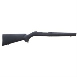RUGER 10/22 RUBBER COVERED STOCK .920 BULL FIBERGLASS BLK