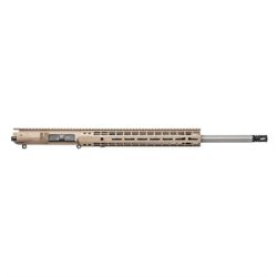 M5E1 6.5 CM ASSEMBLED UPPER FLUTED 22'' RIFLE THREADED FDE