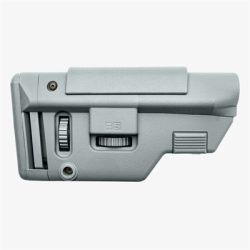 AR-15 PRECISION STOCK COLLAPSIBLE GRAY- LONG