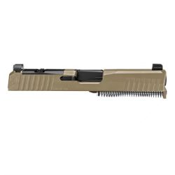 DUSK G19 GEN3 9MM LUGER RMR CUT COMPLETE SLIDE FDE