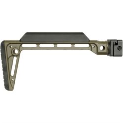 MINIMALISTIC SIDE FOLDING STOCK - O.D. GREEN