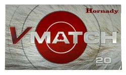 HORNADY 22 CREEDMOOR 69 GR ELD-VT® 20RD/BX 10BX/CS