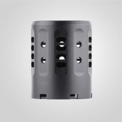 DEAD AIR  P-SERIES PYRO 2.0 45CAL SHROUD FOR P-SERIES ADAPTERS, BOOSTERS & DIRECT THREAD