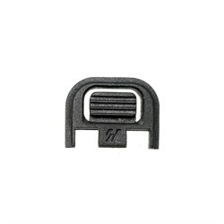 POLYFLEX SLIDE PLATE FOR G17 & G19 IN BLACK