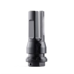 KEYMO FLASH HIDER 22 CALIBER STEYR AUG M13X1LH THREADS BLACK