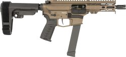 CMMG PISTOL BANSHEE MKGS 9MM - 5" EJECTOR RIP BRACE BRONZE