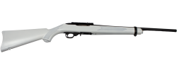 RUGER 10/22 CARBINE 22LR 18.5" BBL, WHITE SYNTHETIC 1-10RD