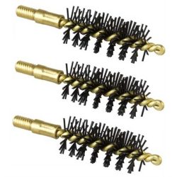HEAVY WEIGHT BRUSH, NYLON, .22 CALIBER PISTOL, 3 PACK