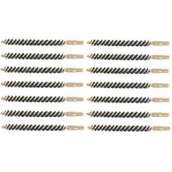 HEAVY WEIGHT NYLON RIFLE BRUSH 22 CALIBER CENTERFIRE 12 PACK